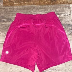 Lululemon Athletica Magenta Athletic Shorts